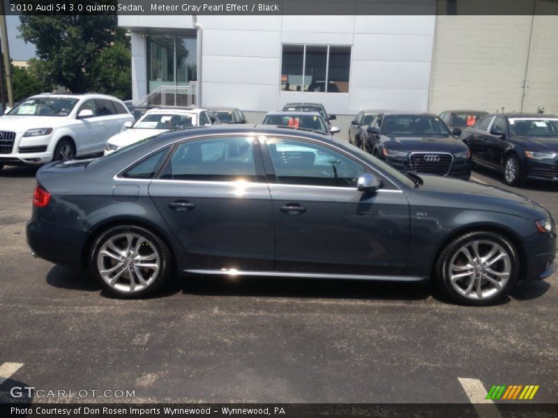 Meteor Gray Pearl Effect / Black 2010 Audi S4 3.0 quattro Sedan
