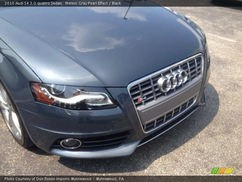 Meteor Gray Pearl Effect / Black 2010 Audi S4 3.0 quattro Sedan
