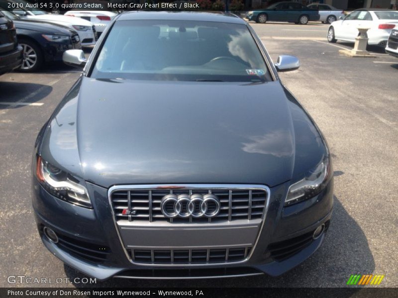Meteor Gray Pearl Effect / Black 2010 Audi S4 3.0 quattro Sedan