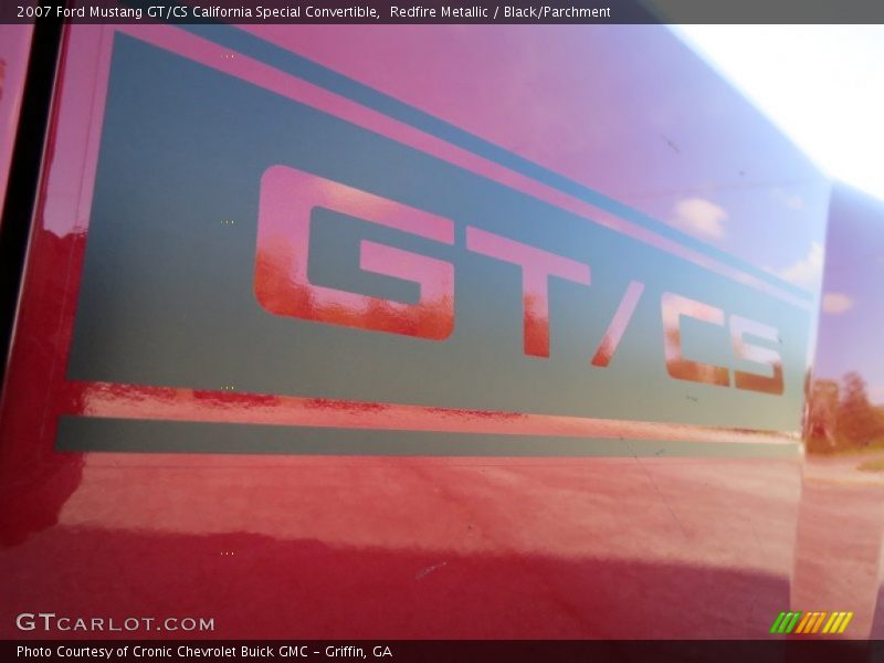  2007 Mustang GT/CS California Special Convertible Logo