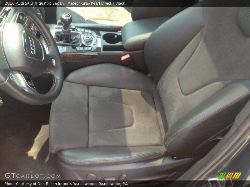 Meteor Gray Pearl Effect / Black 2010 Audi S4 3.0 quattro Sedan