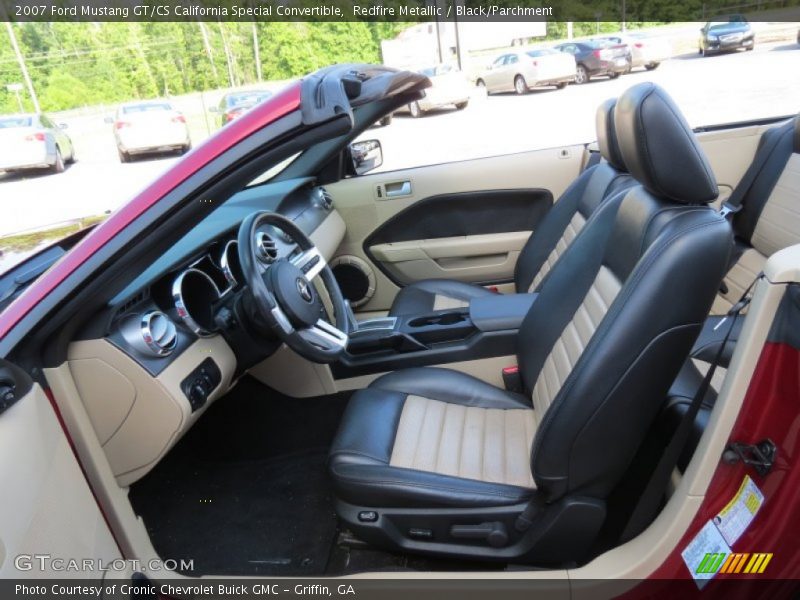  2007 Mustang GT/CS California Special Convertible Black/Parchment Interior