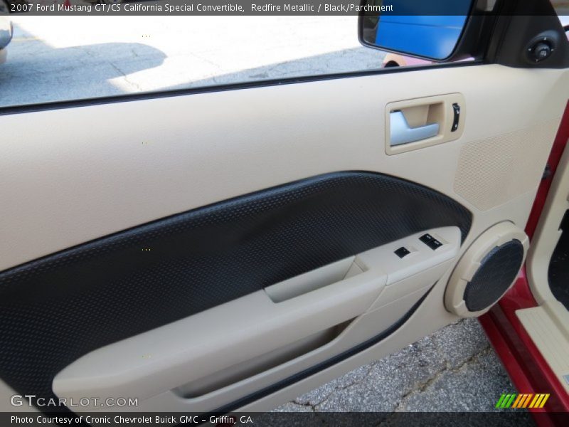 Door Panel of 2007 Mustang GT/CS California Special Convertible