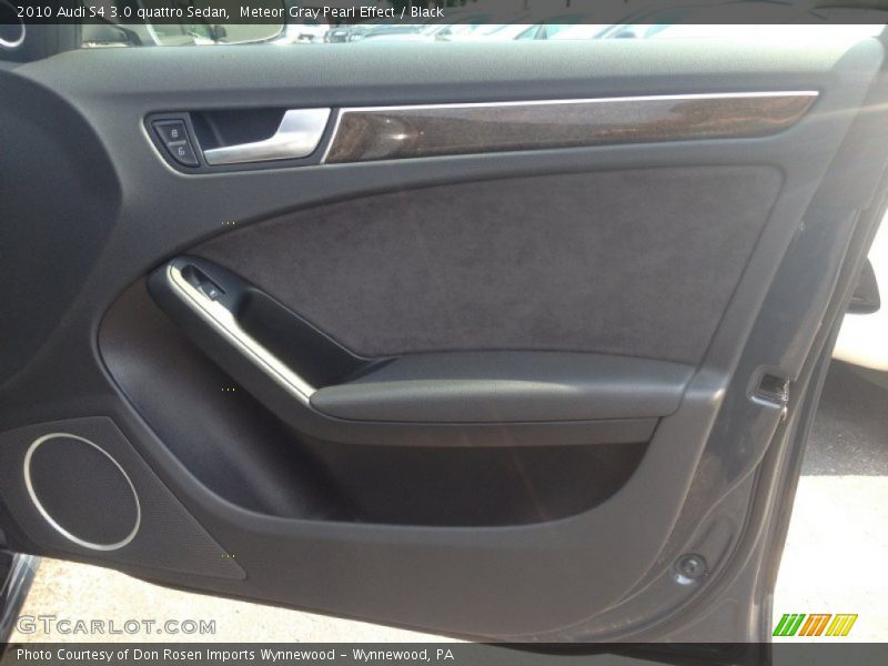 Meteor Gray Pearl Effect / Black 2010 Audi S4 3.0 quattro Sedan