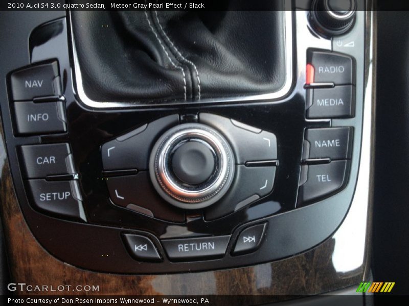 Meteor Gray Pearl Effect / Black 2010 Audi S4 3.0 quattro Sedan