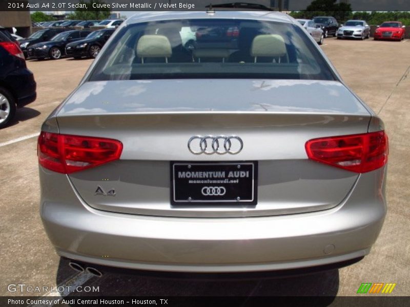 Cuvee Silver Metallic / Velvet Beige 2014 Audi A4 2.0T Sedan