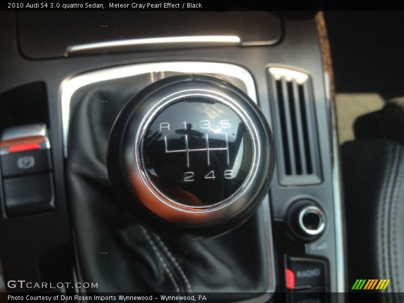Meteor Gray Pearl Effect / Black 2010 Audi S4 3.0 quattro Sedan