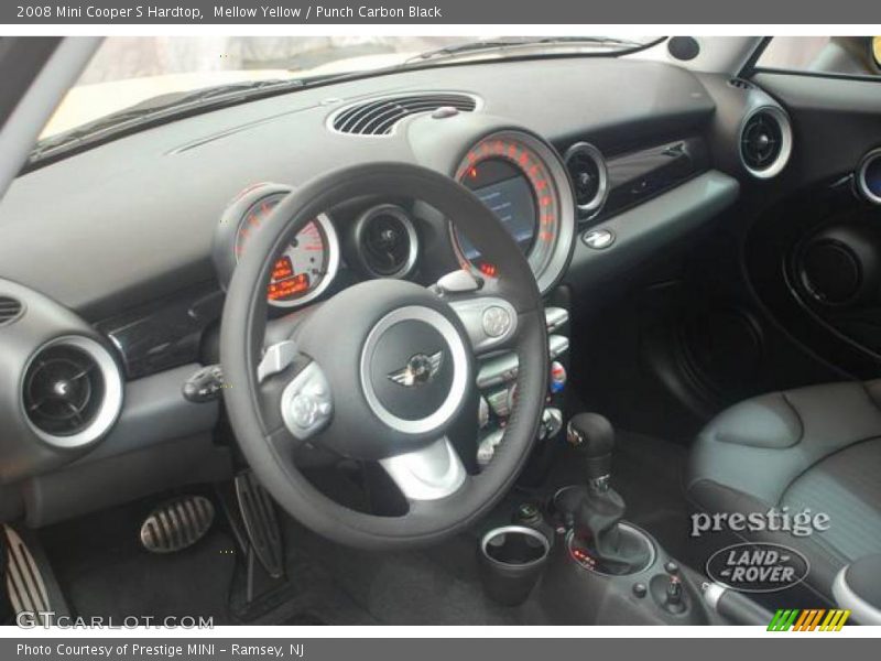 Mellow Yellow / Punch Carbon Black 2008 Mini Cooper S Hardtop