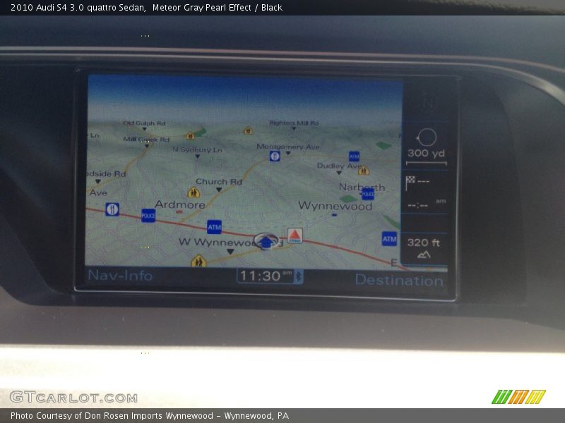 Meteor Gray Pearl Effect / Black 2010 Audi S4 3.0 quattro Sedan