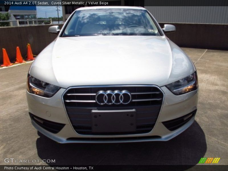 Cuvee Silver Metallic / Velvet Beige 2014 Audi A4 2.0T Sedan