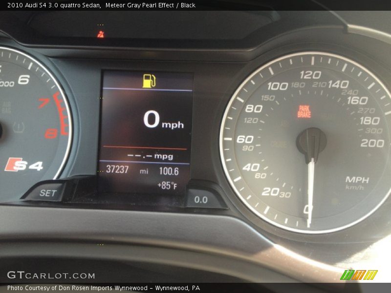 Meteor Gray Pearl Effect / Black 2010 Audi S4 3.0 quattro Sedan