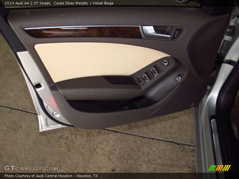 Cuvee Silver Metallic / Velvet Beige 2014 Audi A4 2.0T Sedan