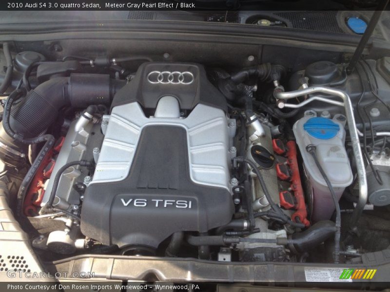 Meteor Gray Pearl Effect / Black 2010 Audi S4 3.0 quattro Sedan