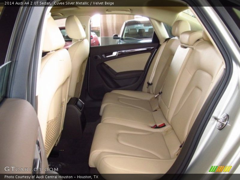 Rear Seat of 2014 A4 2.0T Sedan