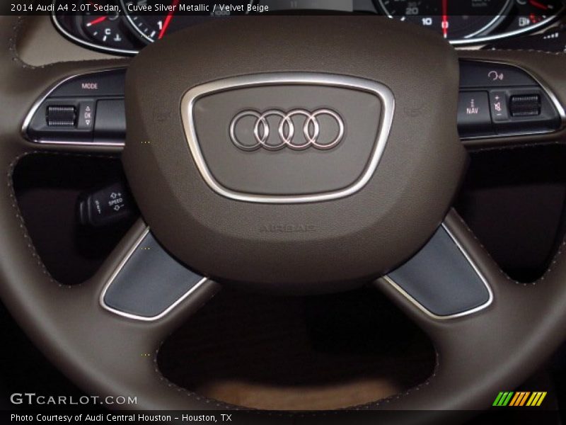 Controls of 2014 A4 2.0T Sedan