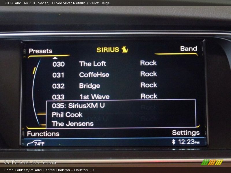 Cuvee Silver Metallic / Velvet Beige 2014 Audi A4 2.0T Sedan