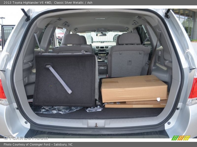 Classic Silver Metallic / Ash 2013 Toyota Highlander V6 4WD