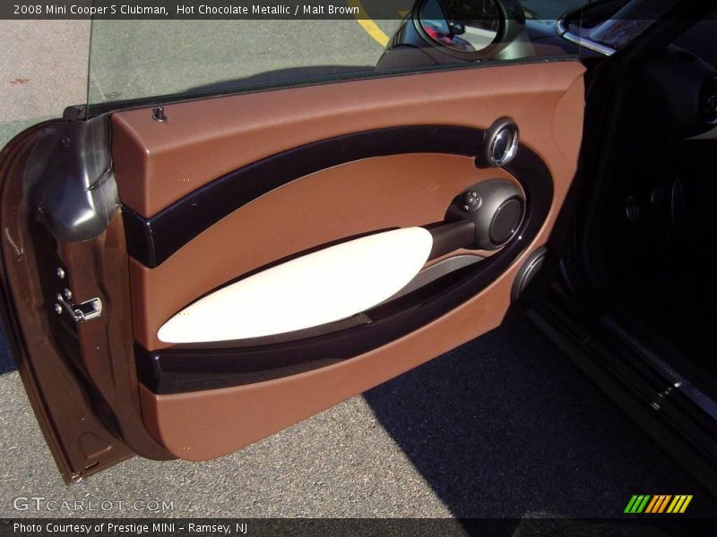 Hot Chocolate Metallic / Malt Brown 2008 Mini Cooper S Clubman