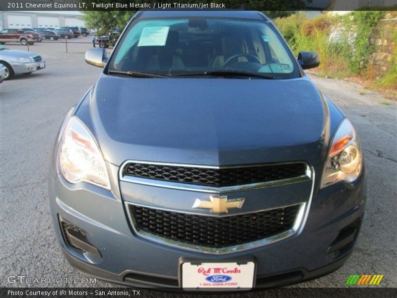 Twilight Blue Metallic / Light Titanium/Jet Black 2011 Chevrolet Equinox LT