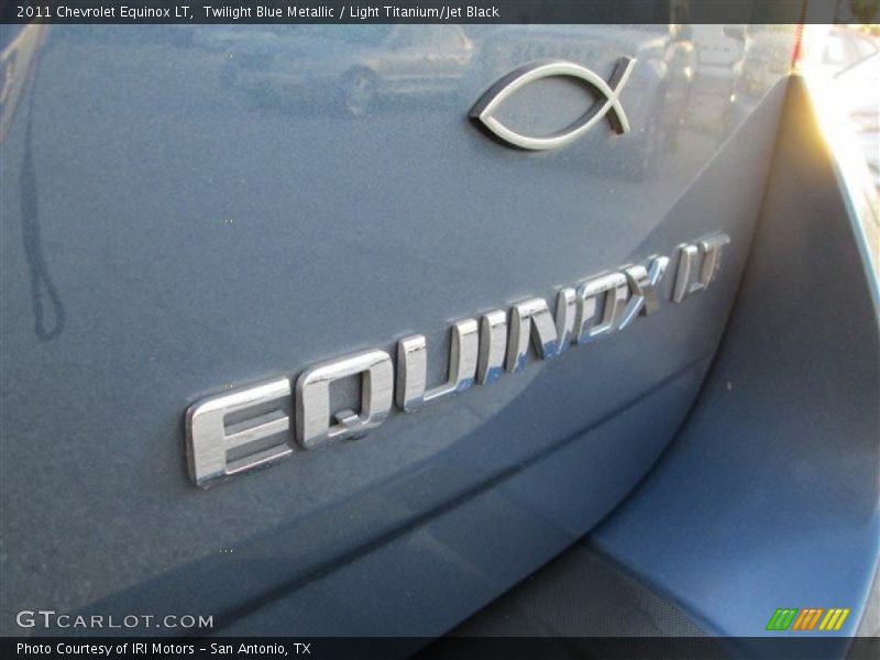 Twilight Blue Metallic / Light Titanium/Jet Black 2011 Chevrolet Equinox LT