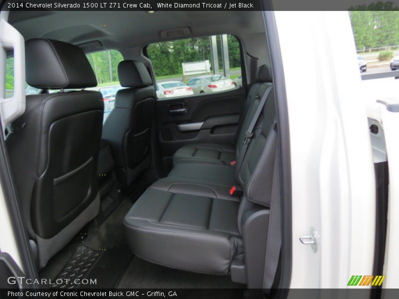 Rear Seat of 2014 Silverado 1500 LT Z71 Crew Cab