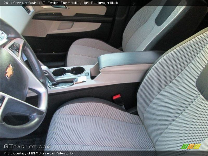 Twilight Blue Metallic / Light Titanium/Jet Black 2011 Chevrolet Equinox LT