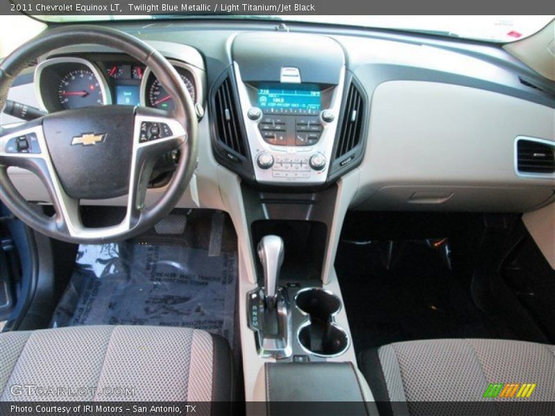 Twilight Blue Metallic / Light Titanium/Jet Black 2011 Chevrolet Equinox LT