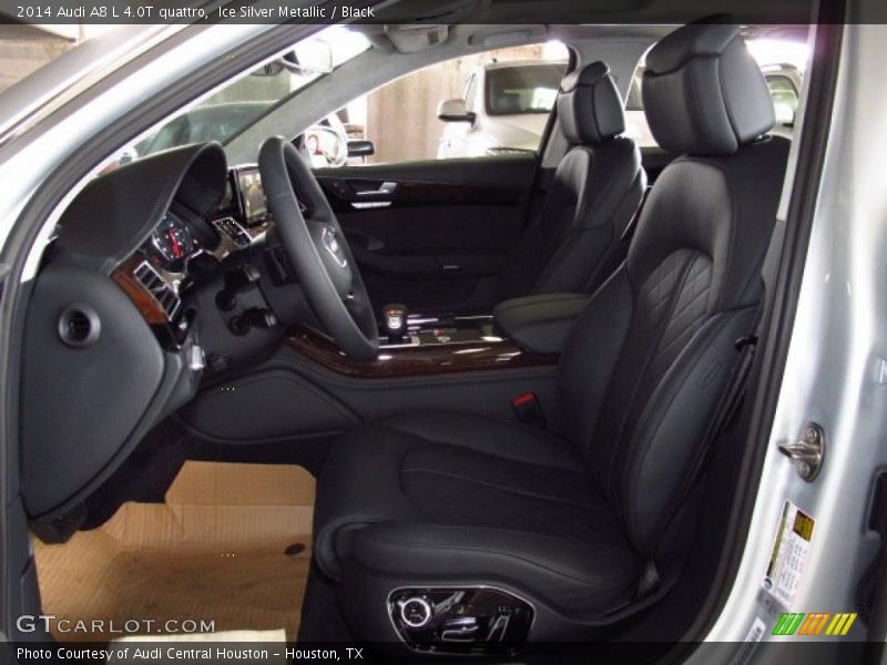 Front Seat of 2014 A8 L 4.0T quattro