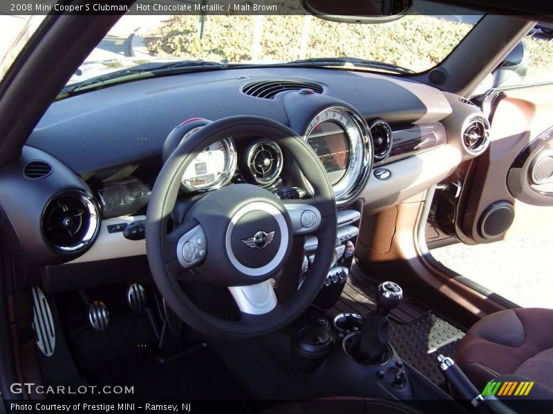 Hot Chocolate Metallic / Malt Brown 2008 Mini Cooper S Clubman
