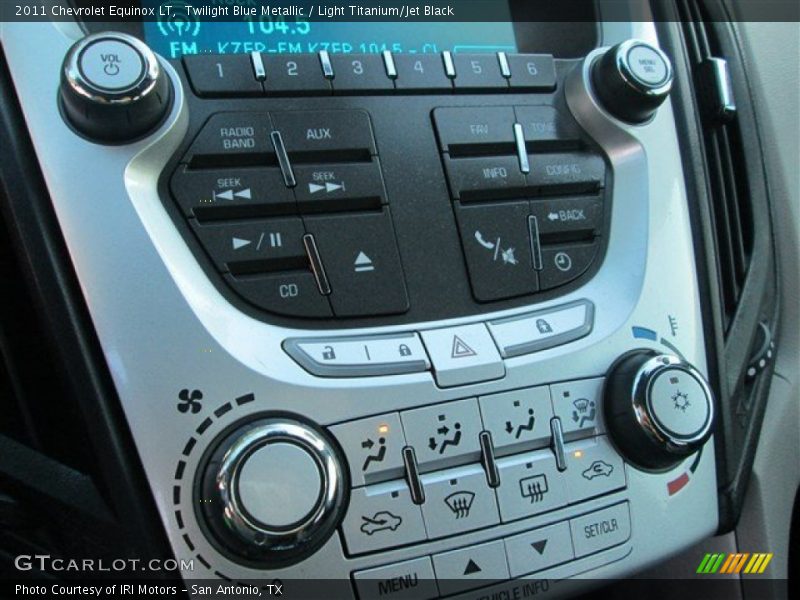 Twilight Blue Metallic / Light Titanium/Jet Black 2011 Chevrolet Equinox LT
