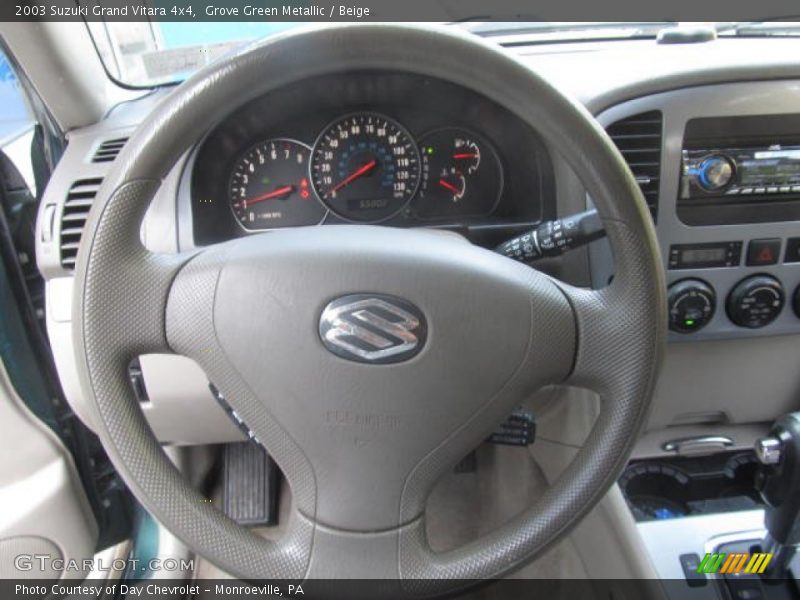  2003 Grand Vitara 4x4 Steering Wheel