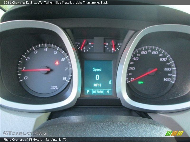 Twilight Blue Metallic / Light Titanium/Jet Black 2011 Chevrolet Equinox LT