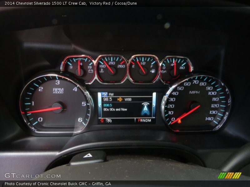  2014 Silverado 1500 LT Crew Cab LT Crew Cab Gauges
