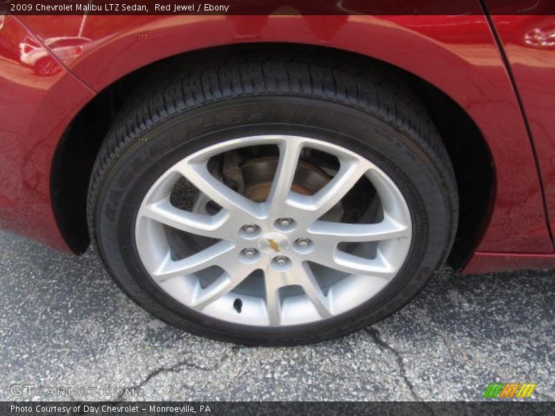 Red Jewel / Ebony 2009 Chevrolet Malibu LTZ Sedan