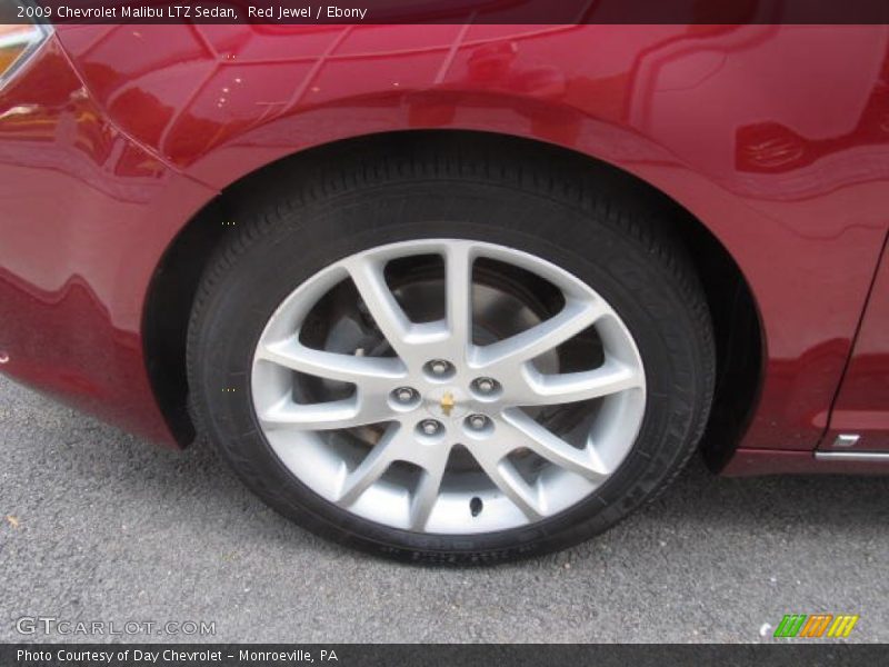 Red Jewel / Ebony 2009 Chevrolet Malibu LTZ Sedan