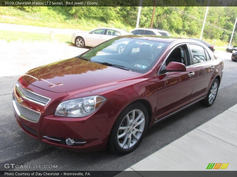 Red Jewel / Ebony 2009 Chevrolet Malibu LTZ Sedan