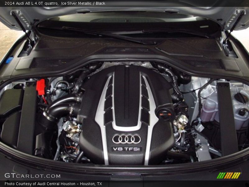  2014 A8 L 4.0T quattro Engine - 4.0 Liter Turbocharged FSI DOHC 32-Valve VVT V8
