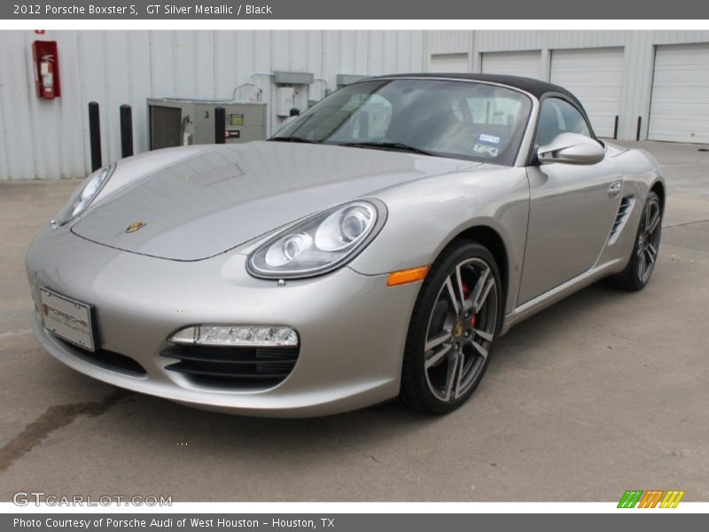 GT Silver Metallic / Black 2012 Porsche Boxster S