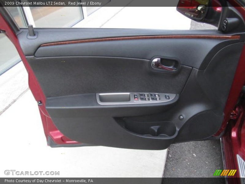 Red Jewel / Ebony 2009 Chevrolet Malibu LTZ Sedan