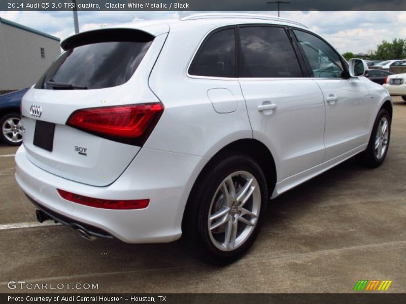 Glacier White Metallic / Black 2014 Audi Q5 3.0 TFSI quattro
