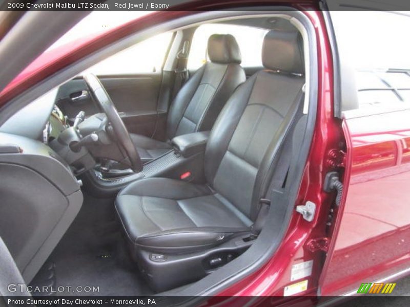 Red Jewel / Ebony 2009 Chevrolet Malibu LTZ Sedan