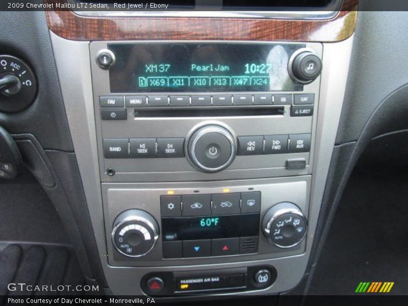 Red Jewel / Ebony 2009 Chevrolet Malibu LTZ Sedan