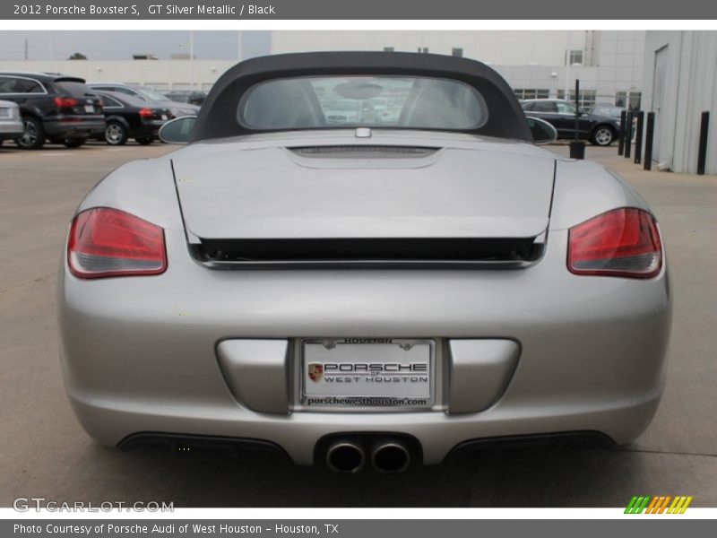 GT Silver Metallic / Black 2012 Porsche Boxster S
