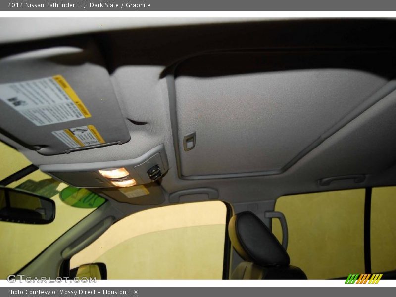 Dark Slate / Graphite 2012 Nissan Pathfinder LE