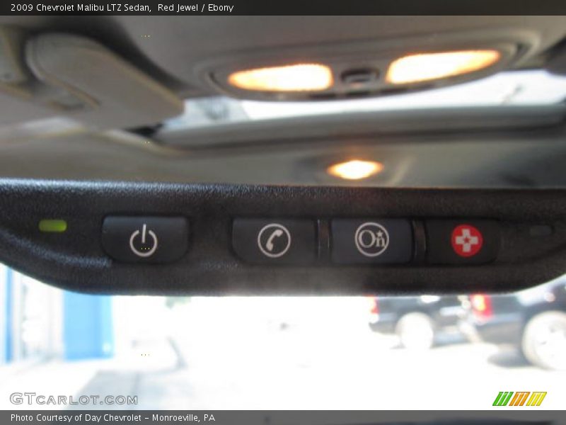 Red Jewel / Ebony 2009 Chevrolet Malibu LTZ Sedan