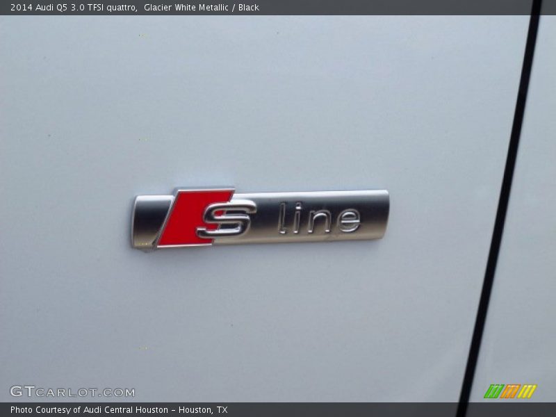 Glacier White Metallic / Black 2014 Audi Q5 3.0 TFSI quattro