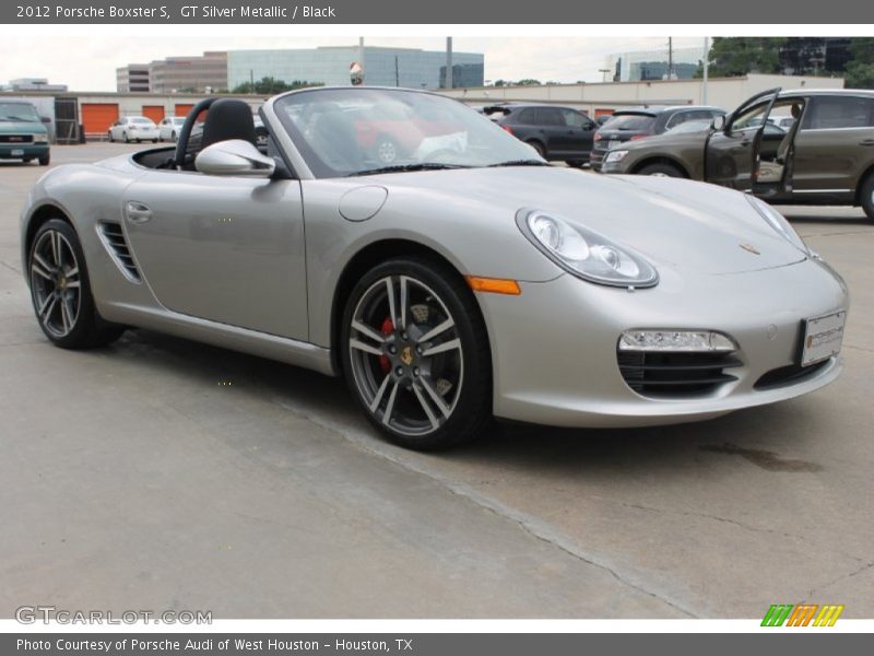 GT Silver Metallic / Black 2012 Porsche Boxster S