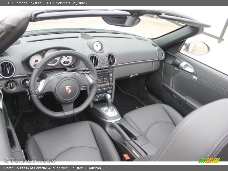 Black Interior - 2012 Boxster S 