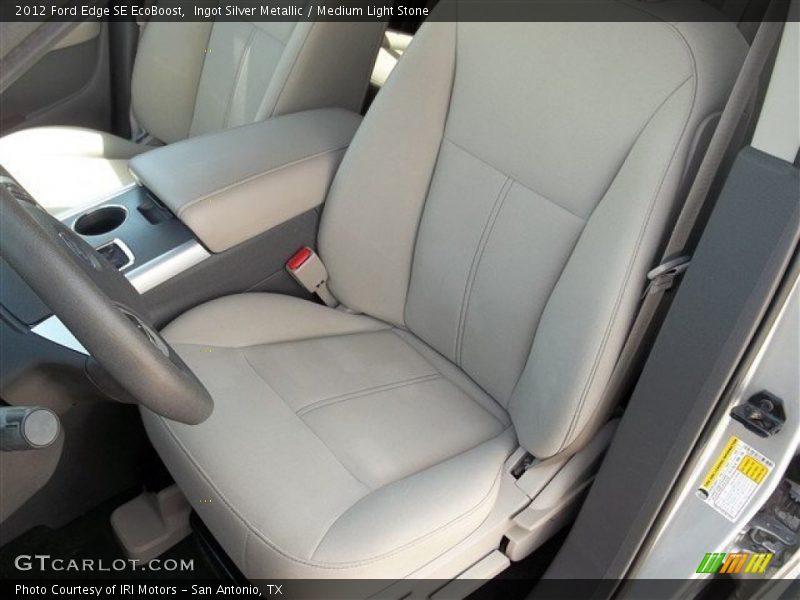 Ingot Silver Metallic / Medium Light Stone 2012 Ford Edge SE EcoBoost