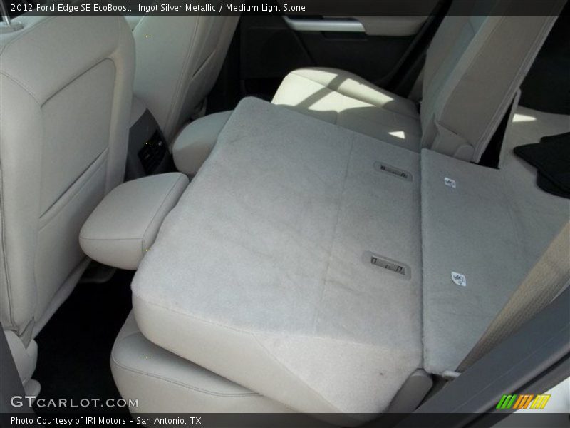 Ingot Silver Metallic / Medium Light Stone 2012 Ford Edge SE EcoBoost